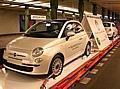 Fiat 500 in der Berliner U-Bahn. Foto: Auto-Reporter/Fiat